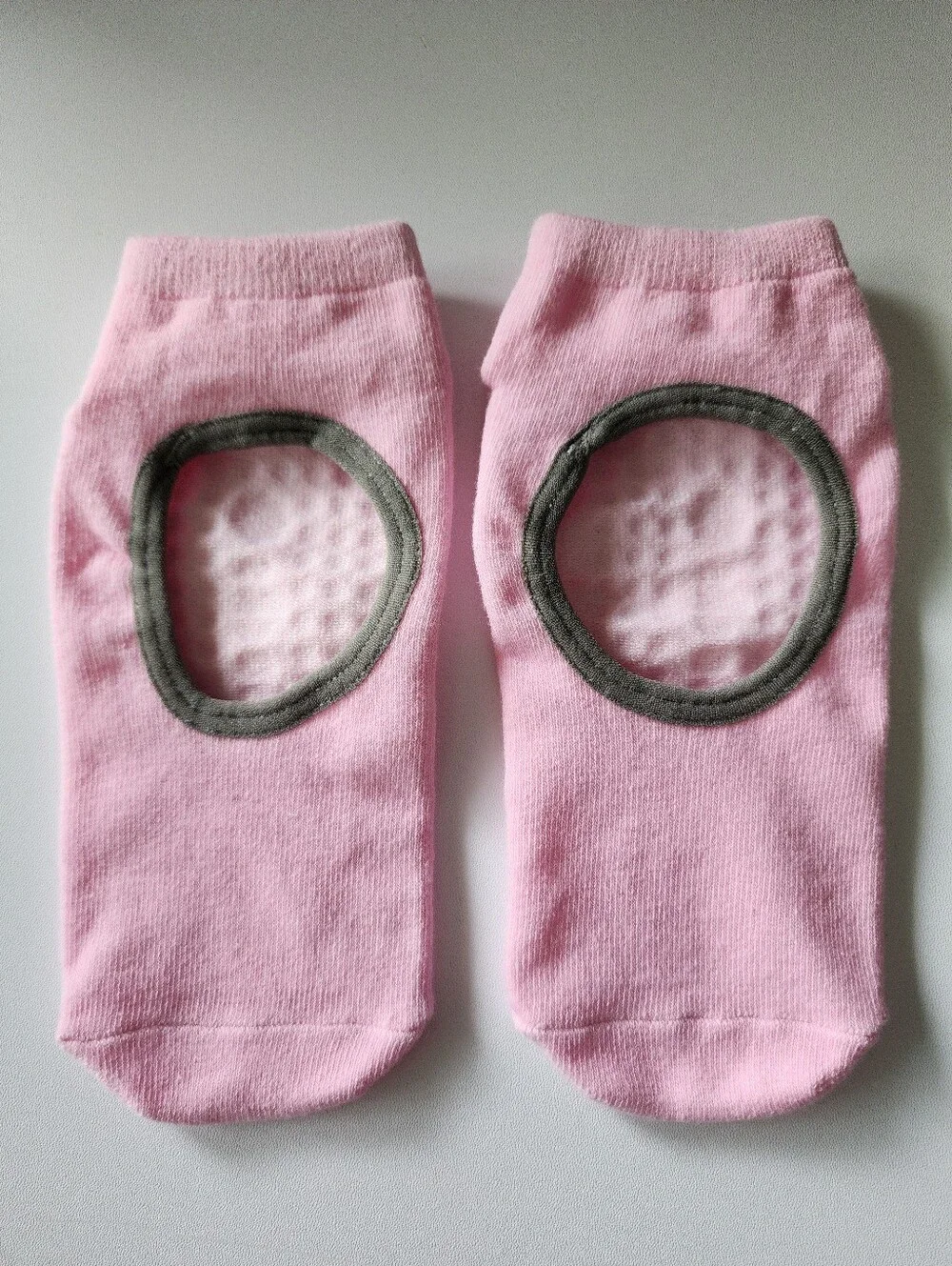 NWOT Yogasocks 2 Pack- Pink And Sage/Grey